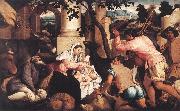 BASSANO, Jacopo Adoration of the Shepherds ss china oil painting reproduction